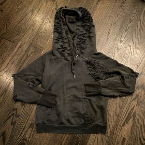 NSF Lisse destroyed hoodie